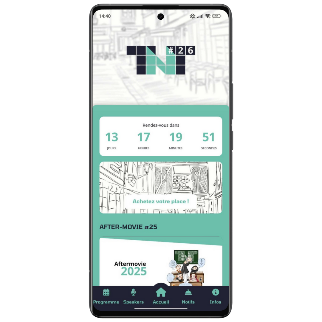 Application mobile Touraine Tech